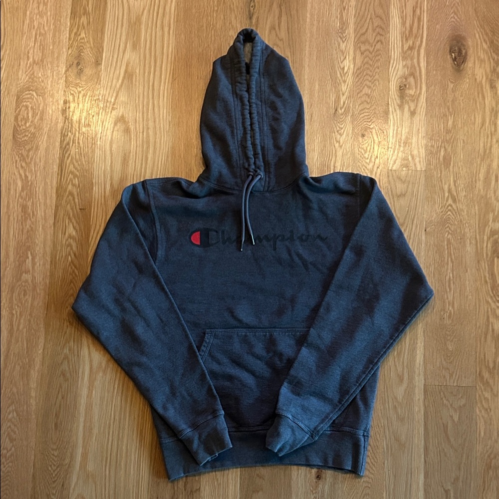 Champion Men's Dark Gray Hoodie